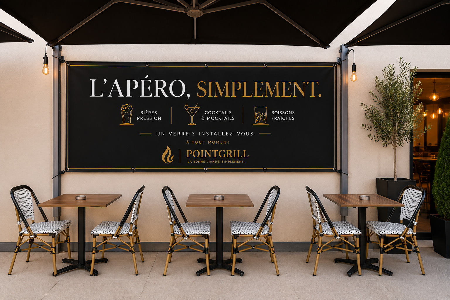 Terrasse POINTGRILL